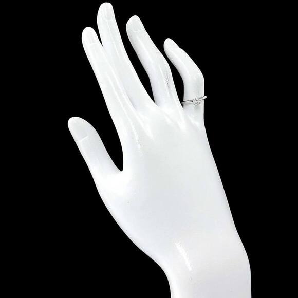 BVLGARI Platinum Diamond Ring - Picture 8 of 9